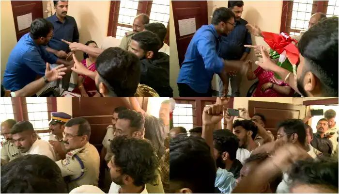 പ്രവേശനോത്സവത്തിനിടെ സര്‍ക്കാര്‍ സ്കൂളില്‍ രക്ഷിതാക്കളുടെ പ്രതിഷേധം; അടിമാലിയില്‍ പ്രധാന അധ്യാപികയെ ഉപരോധിച്ചു