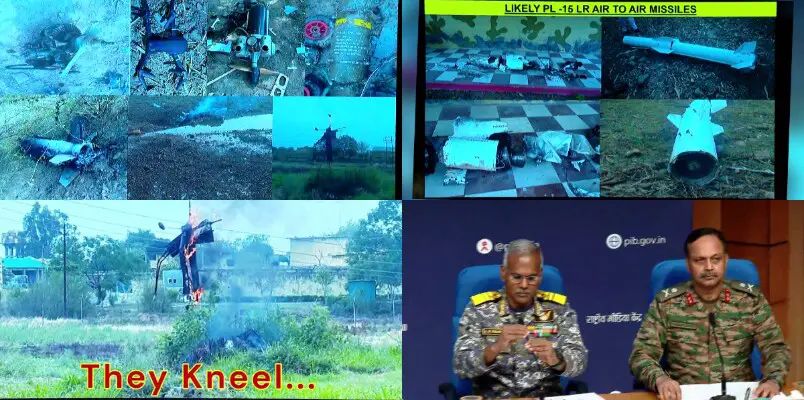 ഇന്ത്യ ആകാശ് സിസ്റ്റം ഉപയോഗിച്ചു, പാകിസ്ഥാന്‍റെ ചൈനീസ് മിസൈലുകള്‍ ലക്ഷ്യം കണ്ടില്ല; ദൃശ്യങ്ങള്‍ പുറത്തുവിട്ട് സേന