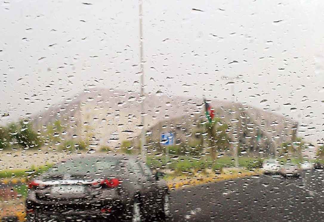 കുവൈത്തിൽ വ്യാഴാഴ്ച ഏറ്റവും കൂടുതൽ മഴ രേഖപ്പെടുത്തിയത് അബ്ദലിയിൽ.