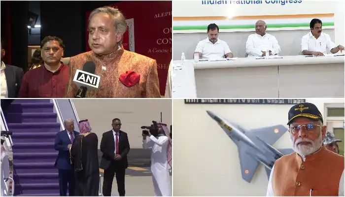 വെടിനിര്‍ത്തല്‍: ട്രംപ് വെറുതെ ക്രെഡിറ്റ് എടുക്കുകയാണ്,കോണ്‍ഗ്രസിന്‍റെ വിമര്‍ശനങ്ങളുടെ മുനയൊടിച്ച്‌ ശശി തരൂര്‍