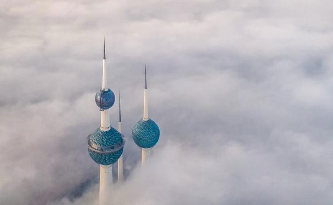 മഞ്ഞിൽ പുതഞ്ഞ് കുവൈറ്റ് 