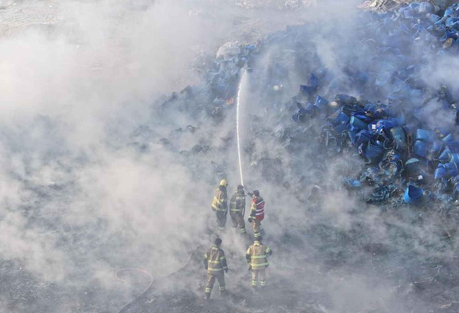 അംഘാര മാലിന്യ സംസ്കരണ കേന്ദ്രത്തിൽ തീപിടിത്തം