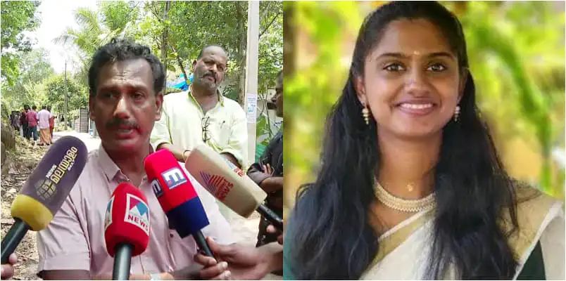 ഐബി ഉദ്യോഗസ്ഥയുടെ മരണം; ജോലി കഴിഞ്ഞ് തിരികെ താമസസ്ഥലത്തേക്ക് പോകുന്ന വഴി റെയില്‍വേ പാത ഇല്ല, സംശയമെന്ന് പിതാവ്