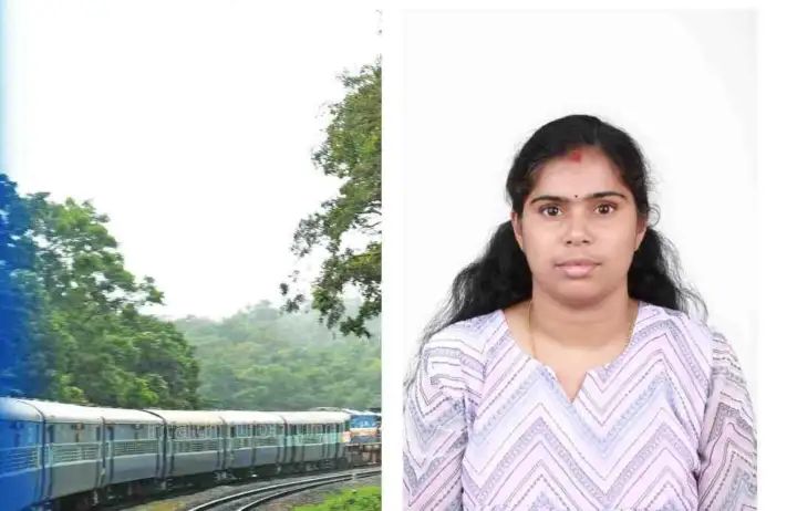 ഭര്‍ത്താവിനൊപ്പം ചെന്നൈയിലേക്ക് പോകുന്നതിനിടെ യുവതി ട്രെയിനില്‍നിന്ന് വീണു മരിച്ചു