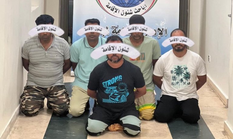 Five deported Bangladeshis arrested in Kuwait for illegal entry