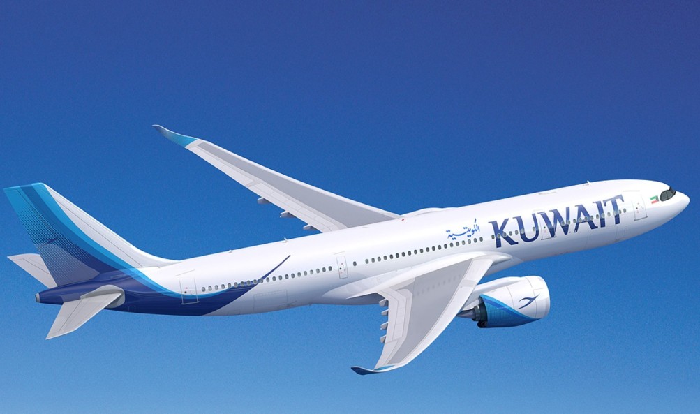 Kuwait Airways rerouted flights from closed airports to alternative destinations