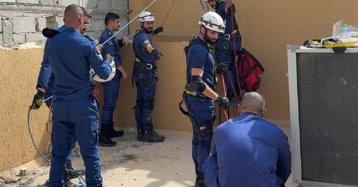 Domestic Worker Injured After Falling from Building in Al-Firdaws