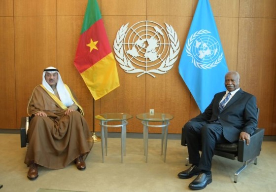 Emir’s representative meets with  Secretary-General of UN