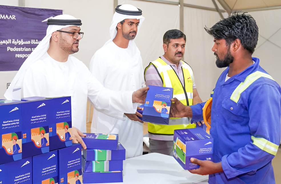 RTA expands pedestrian safety campaign for construction workers The campaign delivers multilingual safety messages across high-risk areas, with support from major developers like Emaar to reach over 20,000 workers. Dubai: Dubai’s Roads and Transport Authority (RTA) has intensified its pedestrian safety awareness efforts in 2025, targeting tens of thousands of construction workers in partnership with major property developers and contractors. The campaign aims to educate workers on traffic safety rules and reduce fatal run-over incidents across the emirate. Statistical studies by RTA reveal that a significant number of pedestrian deaths occur due to road crossings from undesignated areas and misjudging vehicle speeds. Al Quoz and Nadd Hessa emerged as hotspots, each recording two pedestrian fatalities, with other incidents scattered across various Dubai roads. RTA’s long-term road safety strategy has yielded significant progress, bringing down the pedestrian fatality rate from 9.5 deaths per 100,000 population in 2007 to just 0.35 in 2024. These achievements are attributed to a combination of enforcement, education, and infrastructure development, supported by a comprehensive Traffic Safety Strategy that tracks key indicators including pedestrian-related fatalities and overall road safety metrics. In 2025, the authority rolled out systematic operational plans for awareness programs, tailored by age groups and aligned with strategic safety goals. A core focus this year has been expanding the ‘Pedestrian Safety Program’ in collaboration with private sector partners. Emaar Properties has been recognized for its active support of the campaign, distributing multilingual giveaways featuring safety instructions and QR codes linking to awareness videos. The joint initiative with Emaar targets 20,000 construction workers in its first year, particularly those engaged in road and infrastructure projects under its development portfolio. In 2024 alone, RTA conducted 24 awareness events, directly reaching over 12,500 workers. The campaign also saw the distribution of flyers and educational material at high-traffic locations such as bus stops, eateries, and retail outlets near worker accommodations in areas including Jebel Ali, Al Quoz, Al Muhaisnah, and Warsan. Materials are offered in Arabic, English, and Urdu, ensuring accessibility for Dubai’s diverse workforce. By continuing to integrate safety education into the fabric of city development, RTA reaffirms its commitment to reducing pedestrian fatalities and ensuring safer streets for all.