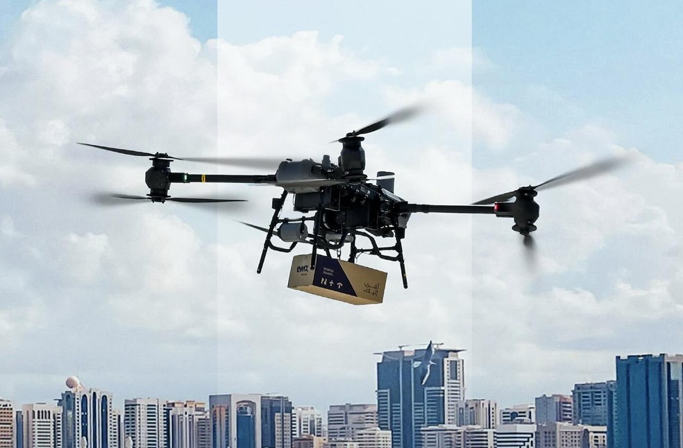 Abu Dhabi Conducts First Test Flight for Autonomous Drone Parcel Delivery