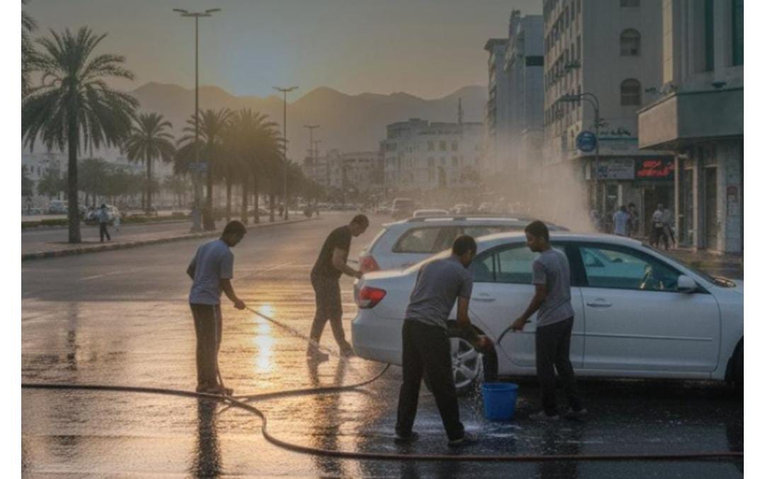 Muscat Municipality Bans Street Car Washing Over Environmental Concerns